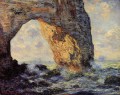 Le Manneport Etretat Claude Monet